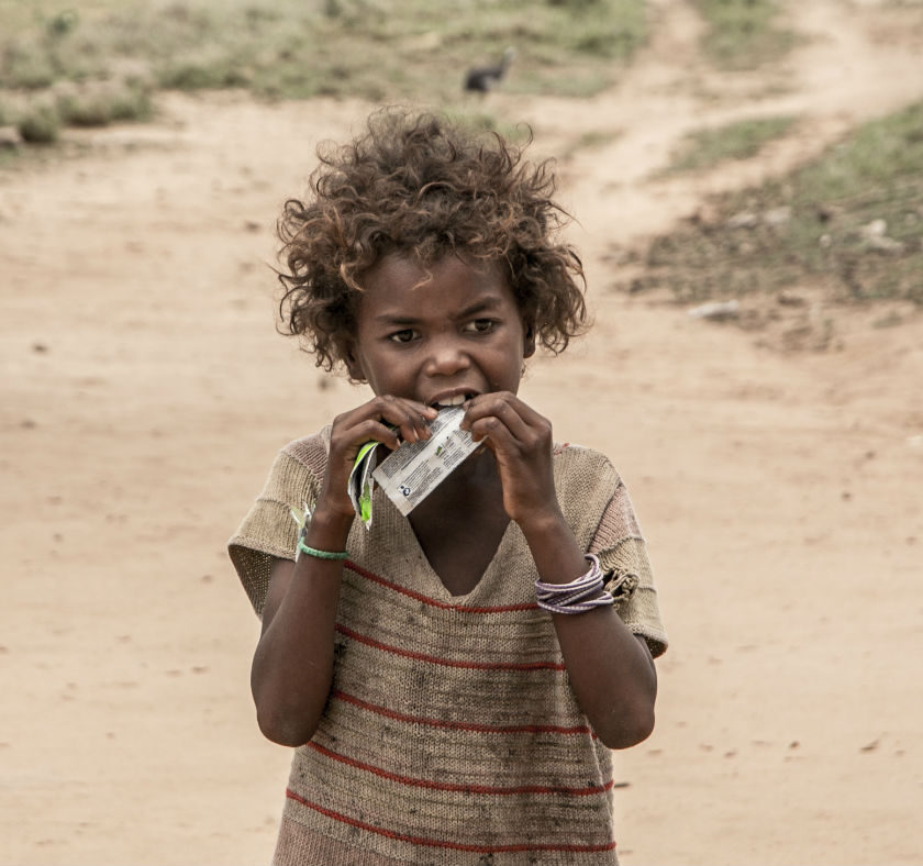 Рона эли. Мадагаскарские дети.